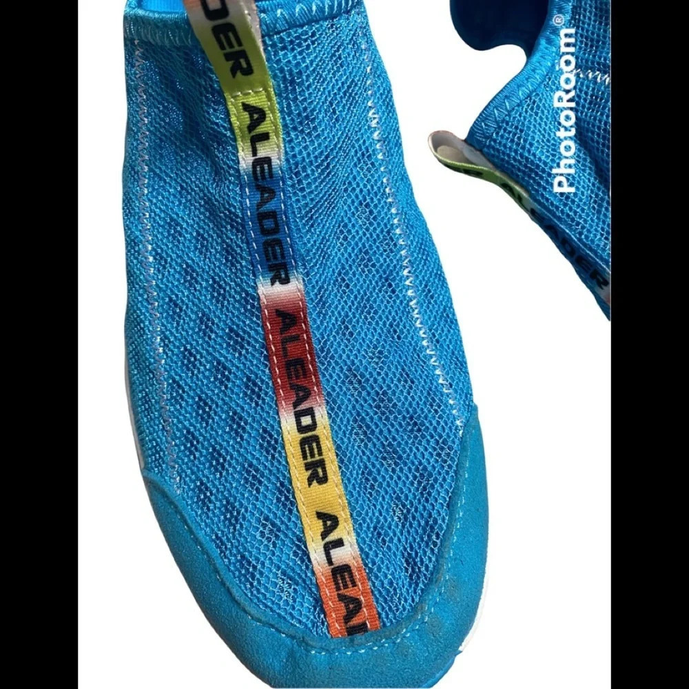 Aleader Blue Slip On Water Shoes Sz 10 - Picture 3 of 6